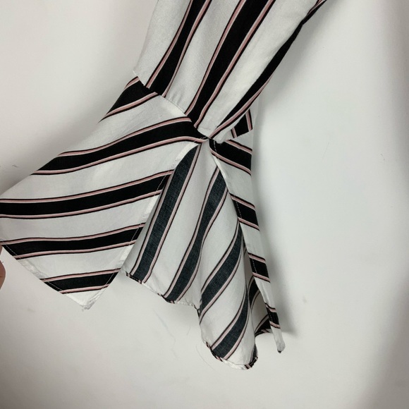 Silence + Noise Stripped Romper - Picture 5 of 5